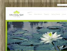 Tablet Screenshot of mind-body-spirit-therapy.com